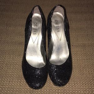 Guess sparkly heels